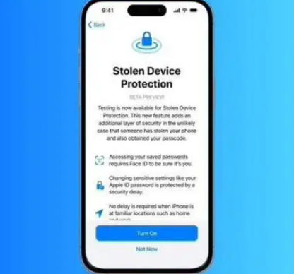 陆丰苹果授权维修店分享被盗设备保护功能开启方法 