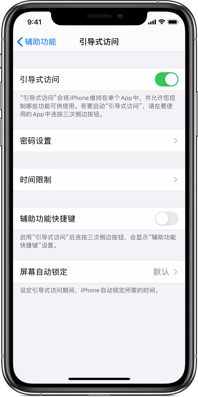 陆丰苹果手机维修分享如何在 iPhone 上退出引导式访问 