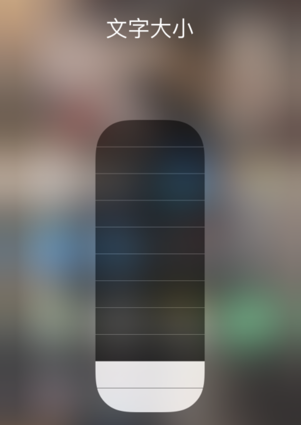 陆丰苹果手机维修分享小技巧：在 iPhone 控制中心快速调节字体大小 