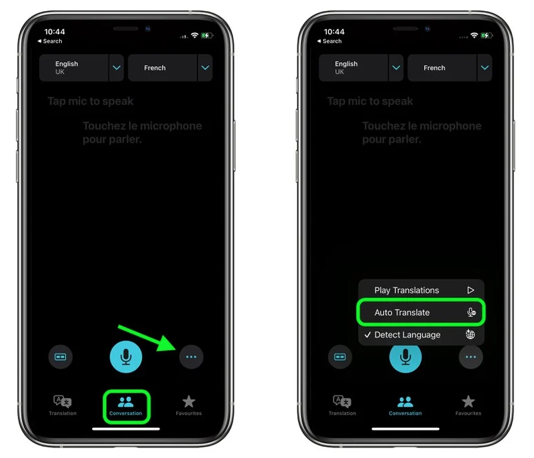 陆丰苹果手机维修分享iOS 15 “翻译” App 新改进 