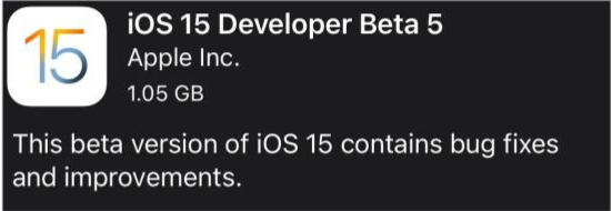 陆丰苹果手机维修分享如何升级到iOS15.0 beta5 